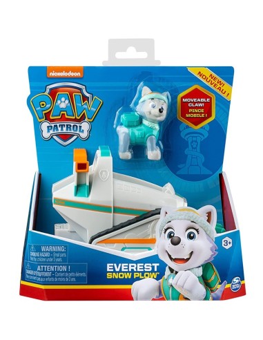 Paw Patrol Everest snow plow con personaggio TOY6052310-6 Spin master | Futurartshop.com