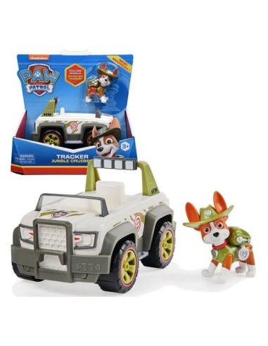Paw Patrol Veicolo Tracker jungle cruiser con personaggio TOY6052310-7 Spin master | Futurartshop.com
