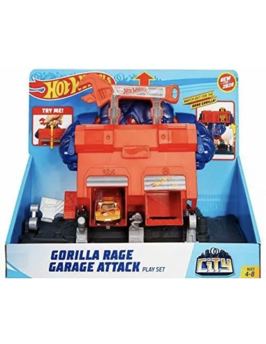 Hot Wheels Gorilla Attack at the Workshop TOYFNB05/GJK89 Mattel | Futurartshop.com