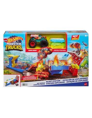 Hot Wheels Monster Pista blast station playset TOYHFB12 Mattel | Futurartshop.com