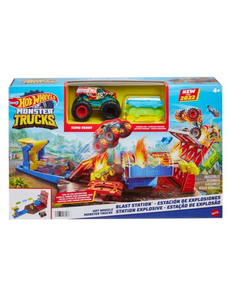 Hot Wheels Monster Pista blast station playset TOYHFB12 Mattel | Futurartshop.com
