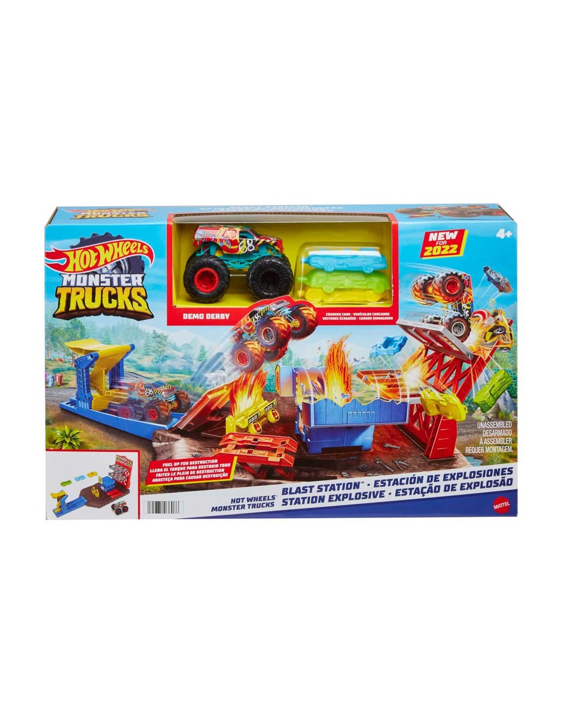 Comprar Pista Hot Wheels Monster Trucks triturar de Hot Wheels