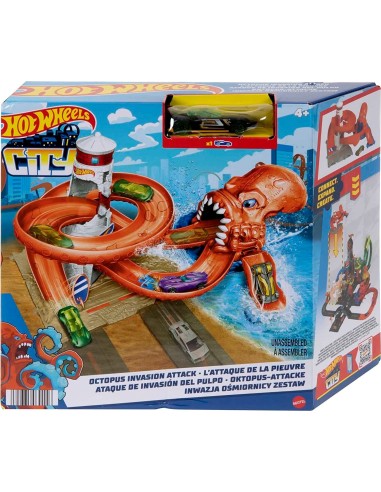 Hot Wheels invasione della mega piovra TOYHDR29/HDR31 Mattel | Futurartshop.com