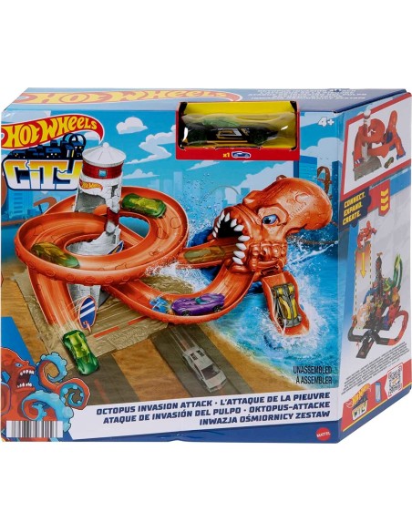 Hot Wheels Mega Octopus Invasion TOYHDR29/HDR31 Mattel | Futurartshop.com