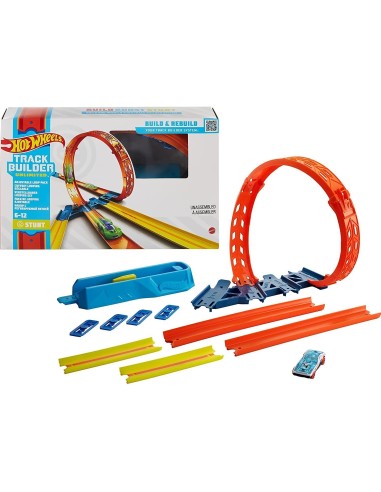 Hot Wheels loop regolabili pista builder TOYGLC87/GVG07 Mattel | Futurartshop.com