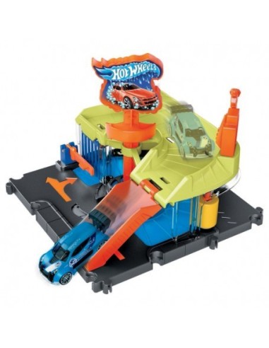 a motoreHot Wheels Express Car Wash with Motor Vehicle TOYHDR24/HDR27 Mattel | Futurartshop.com