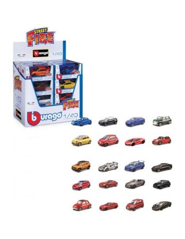 Burago auto street fire 1:43 Assortite GOL18-30010 Burago | Futurartshop.com