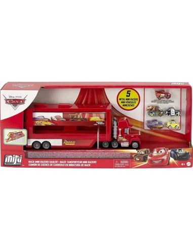 Cars mack Trasportatore mini racers con 5 auto OLTGWN55 Mattel | Futurartshop.com