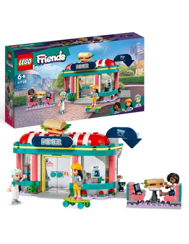 Lego Friends 41728 Ristorante nel centro di Heartlake City LEG6425644 Lego | Futurartshop.com