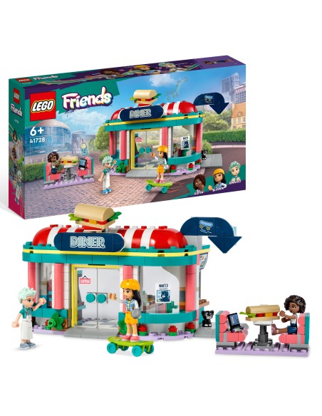 Lego Friends 41728 Ristorante nel centro di Heartlake City LEG6425644 Lego | Futurartshop.com