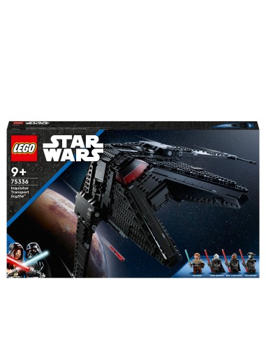 Lego Star Wars 75336 - Trasporto dell'inquisitore Scythe LEG6378874 Lego | Futurartshop.com