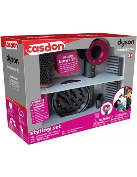 By casSon casdon supersonic Hair Dryer Set With Brush ODS20803 Ods- Futurartshop.com