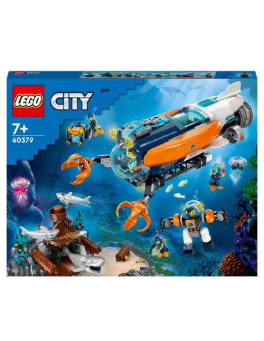 Lego City 60379 - Sottomarino per esplorazioni abissali LEG6425850 Lego | Futurartshop.com