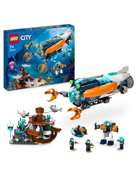 Lego City 60379 - Sottomarino per esplorazioni abissali LEG6425850 Lego | Futurartshop.com