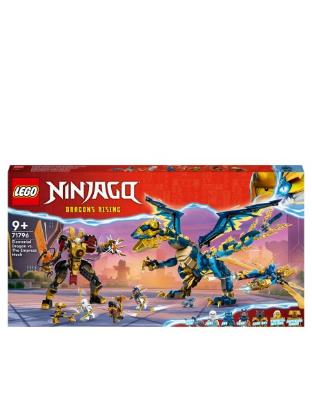 Lego NinagoAgo 71796-Elemental Dragon vs Imperatri's mech LEG6425944 Lego | Futurartshop.com