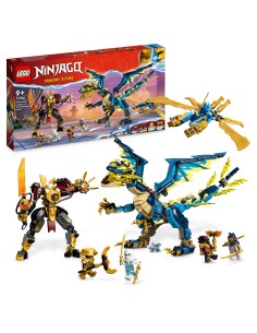 Lego NinagoAgo 71796-Elemental Dragon vs Imperatri's mech LEG6425944 Lego | Futurartshop.com 2