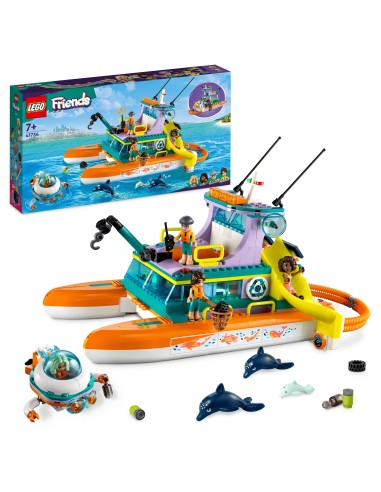 Lego Friends 41734 - Catamarano di salvataggio LEG6425654 Lego | Futurartshop.com