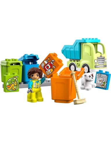 Lego Duplo 10987 - Camion riciclaggio rifiuti LEG6426535 Lego | Futurartshop.com