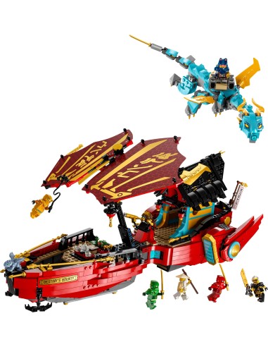 Lego Ninjago 71797 - Vascello del destino corsa contro il temp LEG6425948 Lego | Futurartshop.com