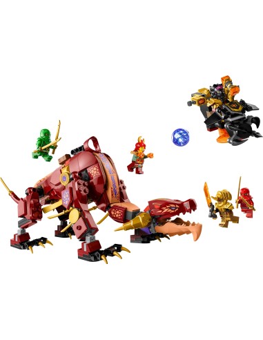 Lego Ninjago 71793 - Dragone di lava transformer heatwave LEG6426585 Lego | Futurartshop.com