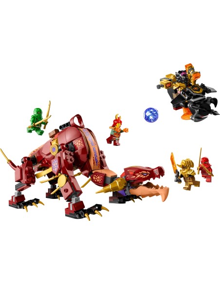 Lego Ninjago 71793 - Dragone di lava transformer heatwave LEG6426585 Lego | Futurartshop.com
