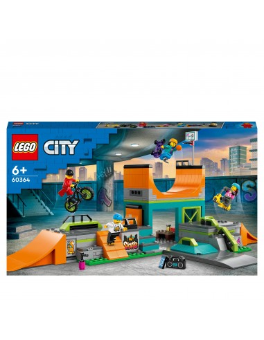Lego City 60364-Urban Skate park LEG6425804 Lego- Futurartshop.com