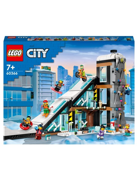 Lego City 60366-Ski and Climbing Center LEG6425812 Lego | Futurartshop.com