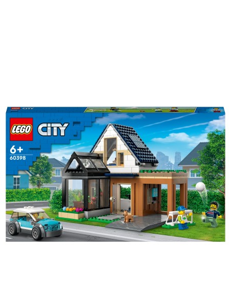 Lego City 60398 - Family house and electric car LEG6440288 Lego | Futurartshop.com