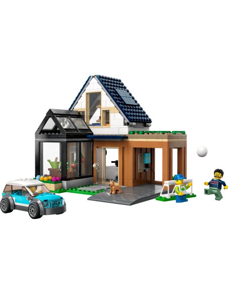 Lego City 60398 - Family house and electric car LEG6440288 Lego | Futurartshop.com