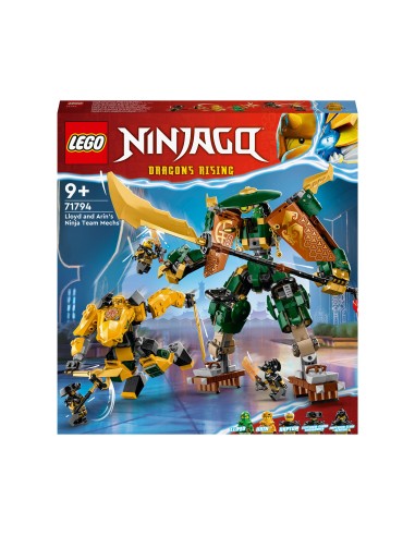 Lego NinagoAgo 71794-Team mech nina LEG6425936 Lego | Futurartshop.com