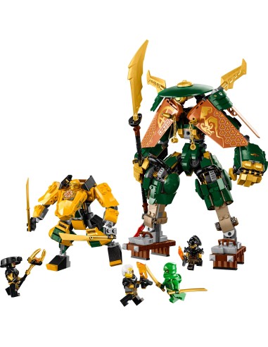 Lego Ninjago 71794 - Team mech ninja di lloyn e arin LEG6425936 Lego | Futurartshop.com
