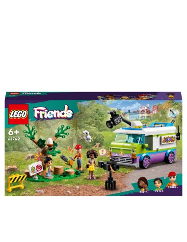 Lego Friends 41749 - Furgone della troupe televisiva LEG6425696 Lego | Futurartshop.com