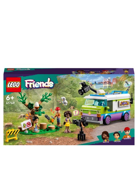 Lego Friends 41749-TV crew Van LEG6425696 Lego | Futurartshop.com