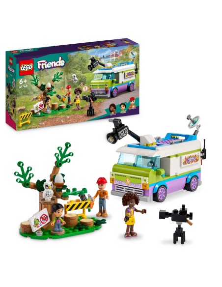 Lego Friends 41749-TV crew Van LEG6425696 Lego | Futurartshop.com