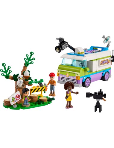Lego Friends 41749 - Furgone della troupe televisiva LEG6425696 Lego | Futurartshop.com