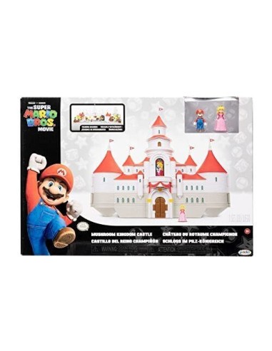 Super Mario The Movie Peach Castle mini JAK41715 Jakks Pacific | Futurartshop.com