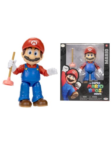 Super Mario The Movie-Character Mario 13 cm JAK41716 Jakks Pacific | Futurartshop.com
