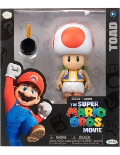 Super Mario The Movie - Personaggio Toad 13 centimetri JAK41719 Jakks Pacific-Futurartshop.com