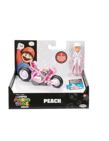Super mario Movie - Peach con veicolo JAK41721-1 Jakks Pacific | Futurartshop.com