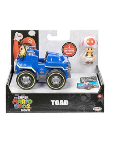 Super Mario movie - Toad with vehicle JAK41721-2 Jakks Pacific | Futurartshop.com