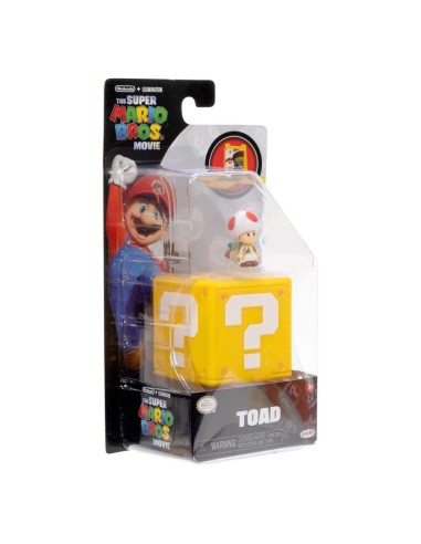 Super Mario Movie - Toad mini personaggio JAK41650-2 Jakks Pacific | Futurartshop.com