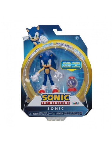 Sonic personaggio con 1-up item box 10 centimetri JAK41677-2 Jakks Pacific | Futurartshop.com