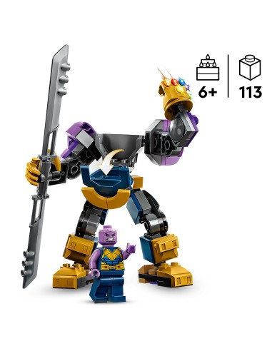 Lego Marvel 76242 - Armatura Mech Thanos LEG6427717 Lego | Futurartshop.com