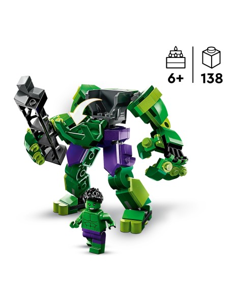 Lego Marvel 76241-Hulk Mech Armor LEG6427715 Lego | Futurartshop.com