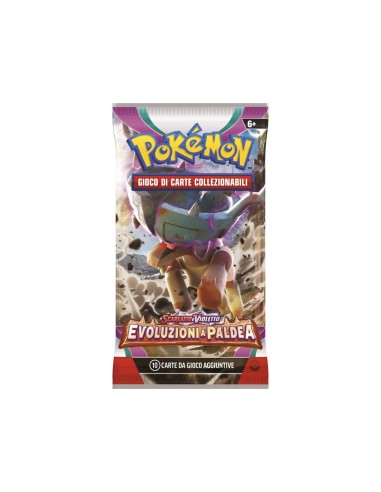 Pokemon sachet with 10 evolutions cards in Paldea GAMPK60331 Futurart | Futurartshop.com