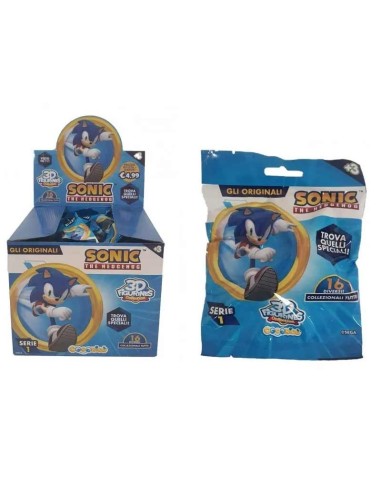 Sonic mini personaggi 3D serie 1 ZON87200 Futurart | Futurartshop.com