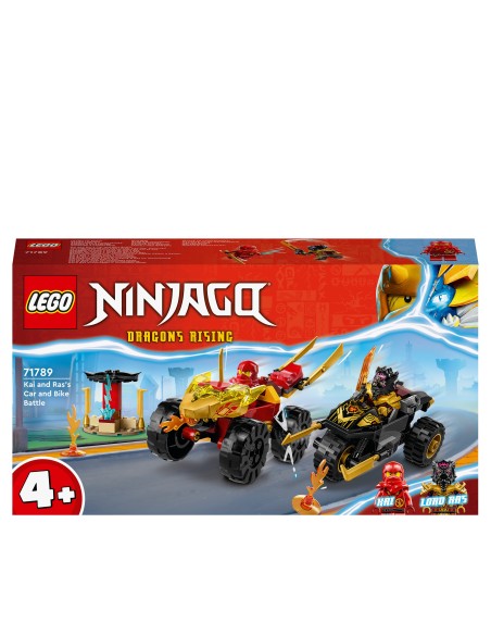 Lego Ninjago 71789 - Battaglia su auto e moto di kai e ras LEG6425926 Lego | Futurartshop.com
