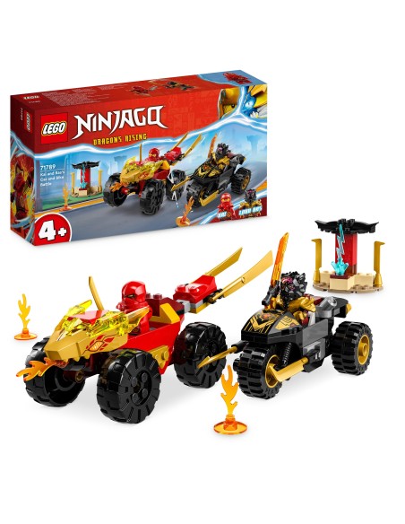 Lego Ninjago 71789 - Battaglia su auto e moto di kai e ras LEG6425926 Lego | Futurartshop.com