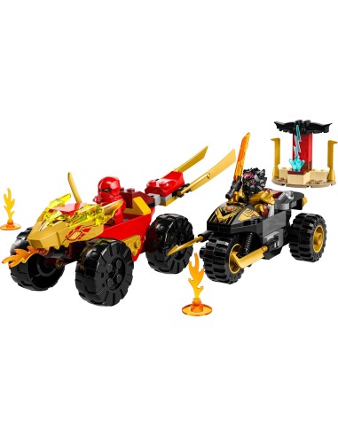 Lego Ninjago 71789 - Battaglia su auto e moto di kai e ras LEG6425926 Lego | Futurartshop.com