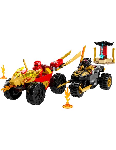 Lego Ninjago 71789 - Battaglia su auto e moto di kai e ras LEG6425926 Lego | Futurartshop.com